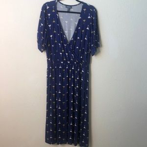 Modcloth Martini Print Dress